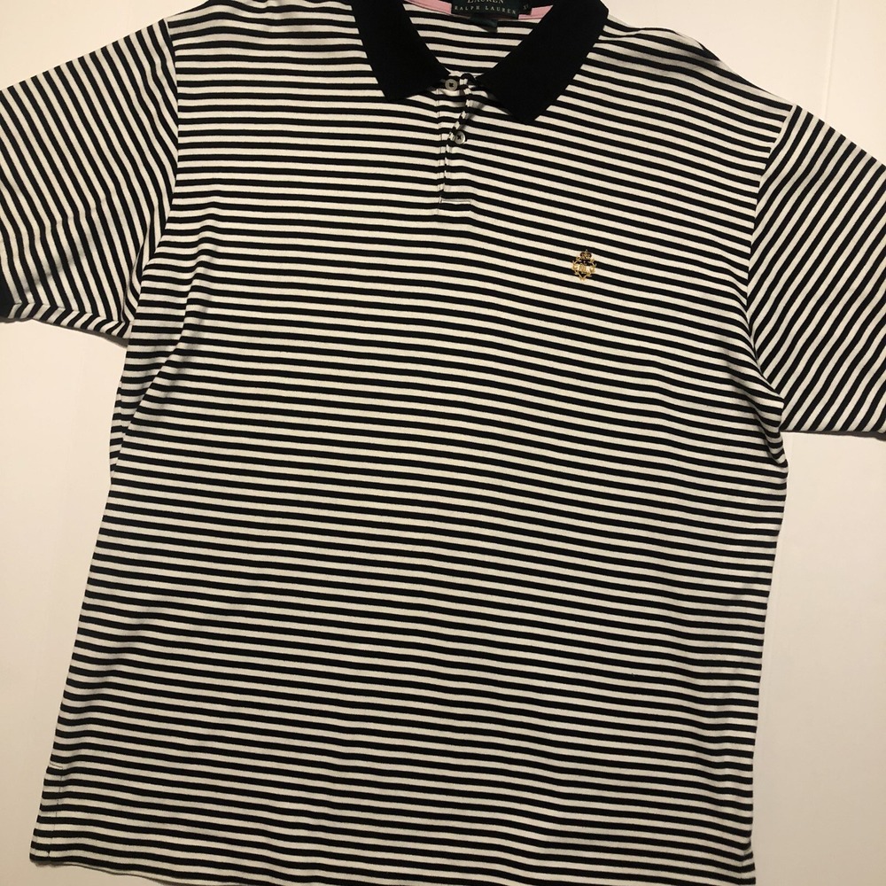 Lauren Ralph Lauren 100% Cotton Polo Crest Logo Men's Size XL - Picture 2 of 9